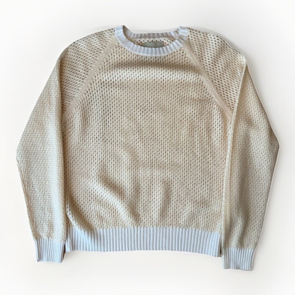 Jumper 1234 Sweater Women's 1 Beige Cashmere Mesh Pullover Designer New York